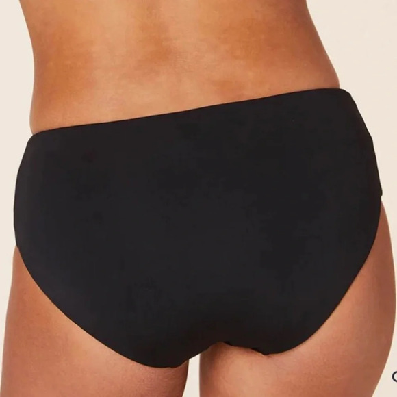 Andie The Hipster Bikini Bottom Swimsuit Black Medium NWT - Picture 2 of 6